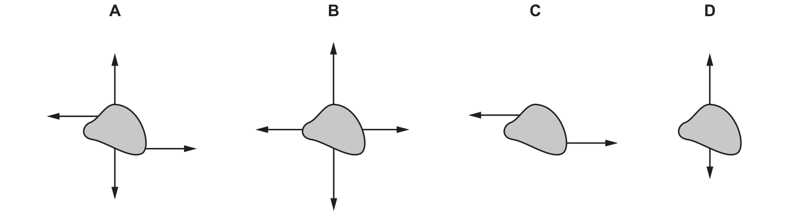 Diagram from the Cambridge Physics 0625 Paper 1 May/June 2020 paper, variant 1, question 8.