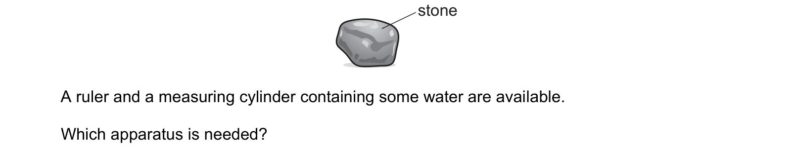 Diagram from the Cambridge Physics 0625 Paper 1 May/June 2024 paper, variant 3, question 1.