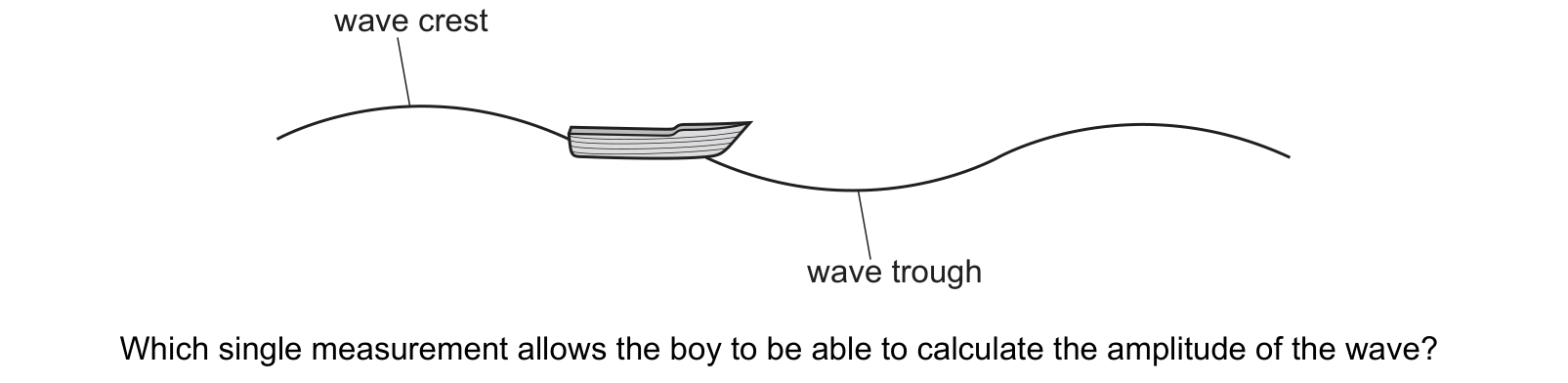 Diagram from the Cambridge Co-ordinated Sciences 0654 Paper 1 February/March 2024 paper, variant 2, question 32.