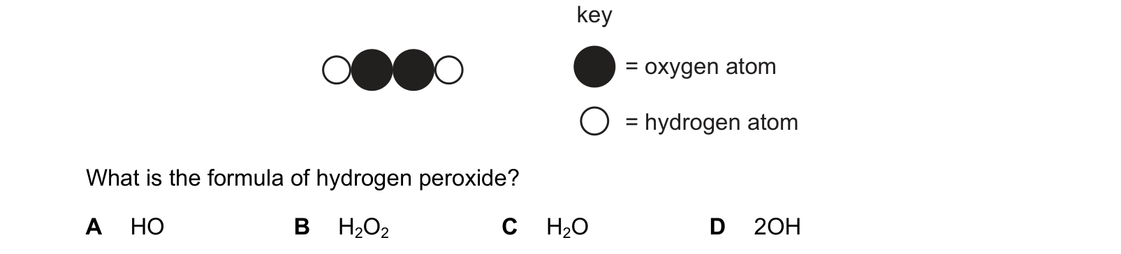 Diagram from the Cambridge Co-ordinated Sciences 0654 Paper 1 May/June 2024 paper, variant 1, question 17.