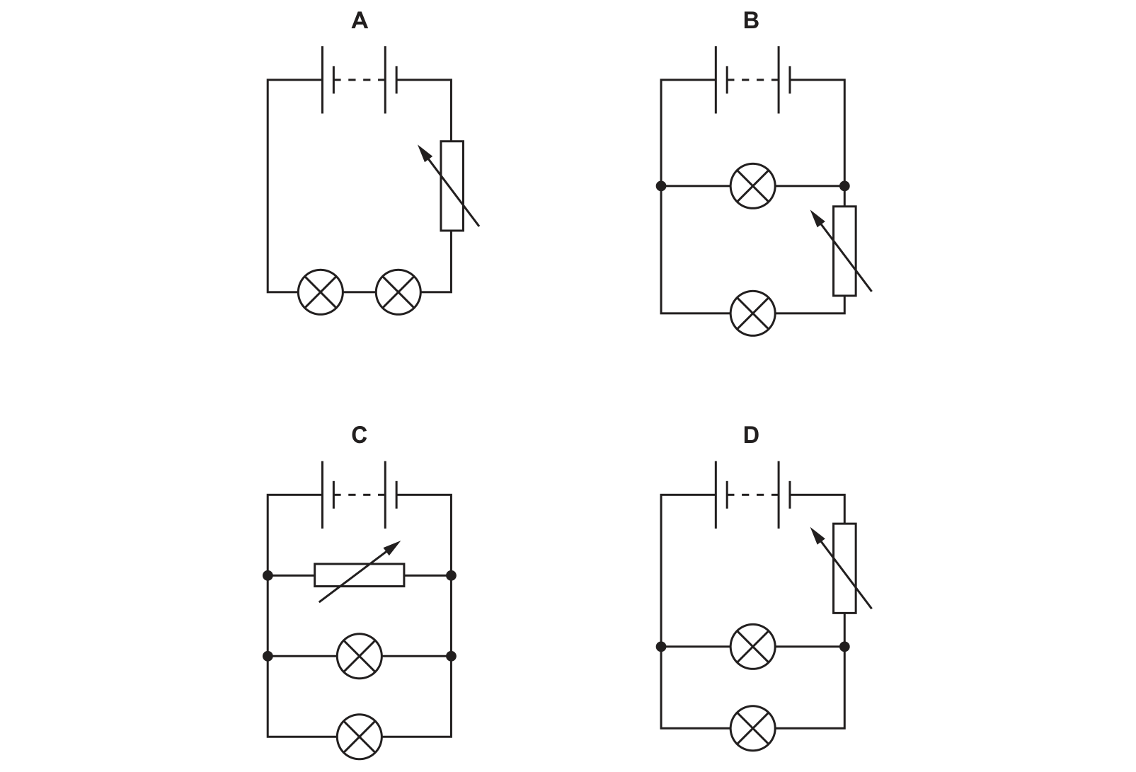 Diagram from the Cambridge Co-ordinated Sciences 0654 Paper 1 October/November 2022 paper, variant 1, question 37.