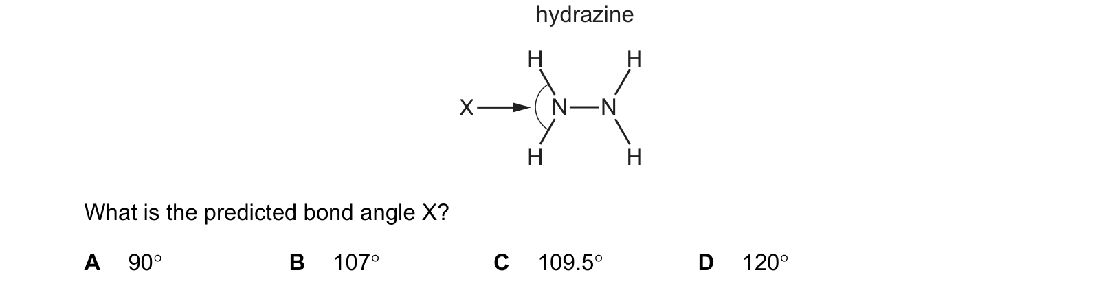 Diagram from the Cambridge Chemistry 9701 Paper 1 May/June 2022 paper, variant 3, question 6.