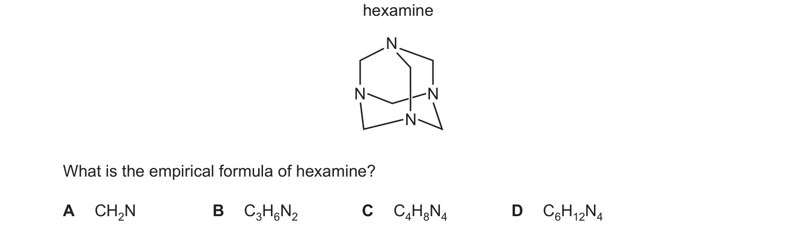 Diagram from the Cambridge Chemistry 9701 Paper 1 October/November 2023 paper, variant 1, question 25.