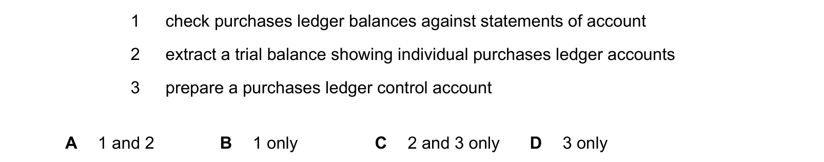 Diagram from the Cambridge Accounting 9706 Paper 1 May/June 2024 paper, variant 1, question 6.