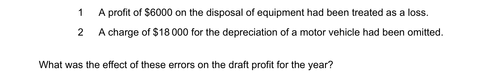 Diagram from the Cambridge Accounting 9706 Paper 1 May/June 2024 paper, variant 3, question 13.